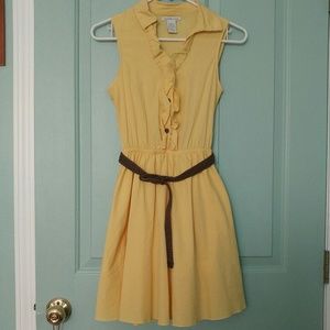 Bright Yellow Summer Sun Dress (Charlotte Russe)